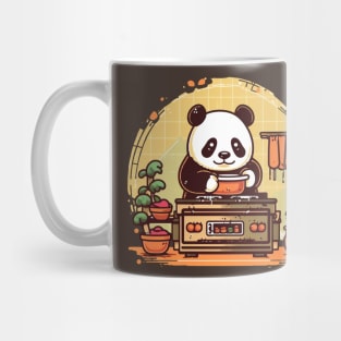 Cute chef panda bear Mug